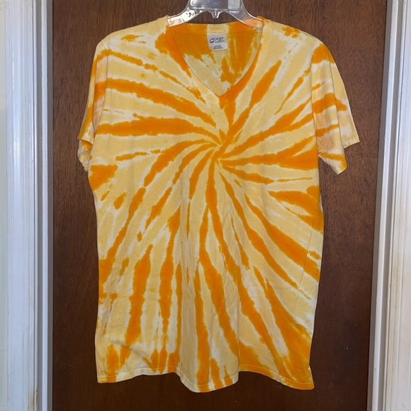 Port and Company Tops - Tye Dye V neck tshirt​